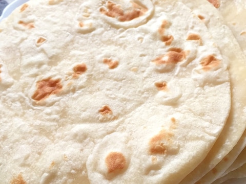 簡単☆柔らか☆自家製トルティーヤ